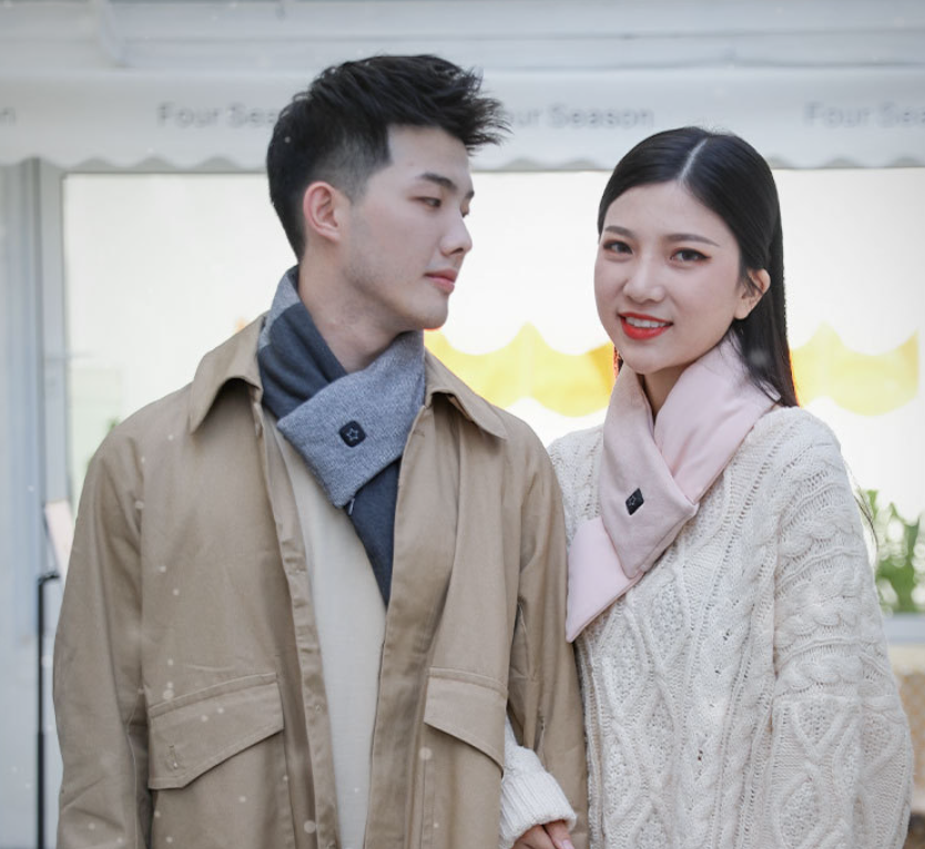 Electric Heating Scarf – USB Rechargeable Neck Warmer