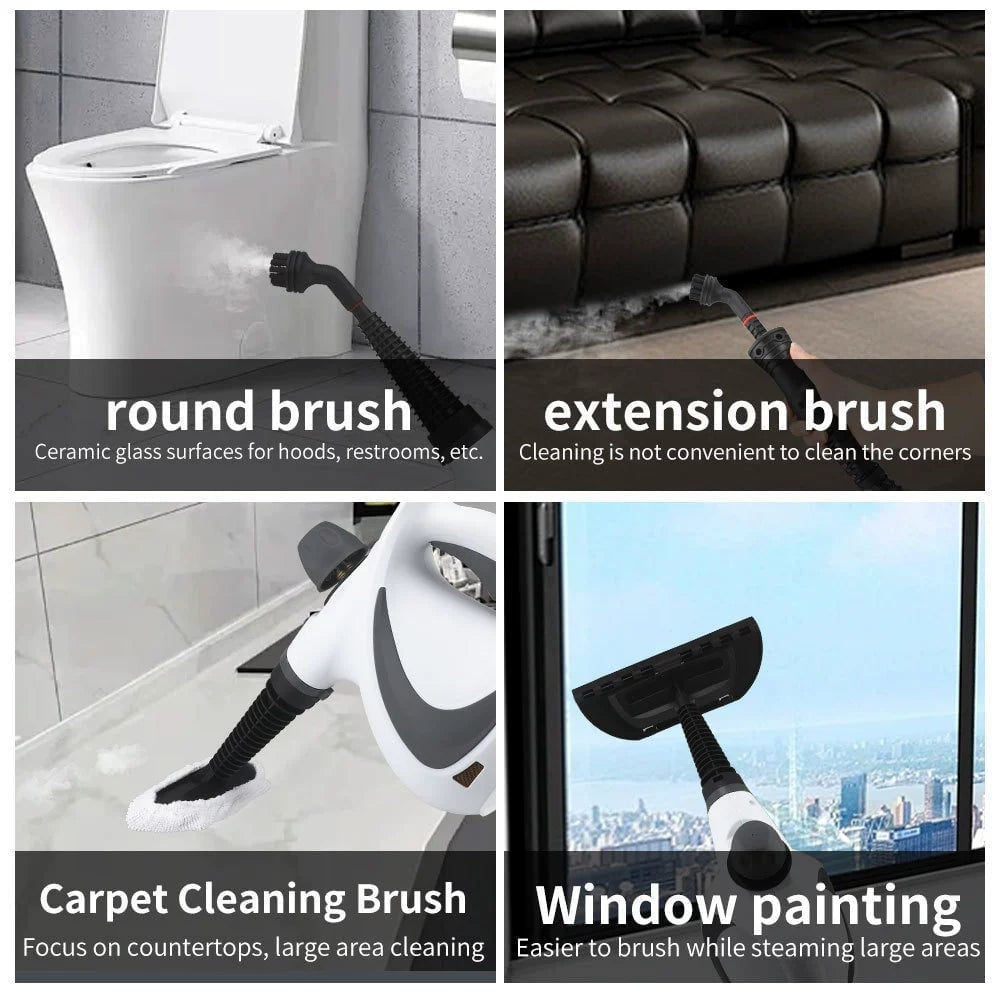 Steam Disinfection Cleaner - Chemical-Free Handheld Steamer