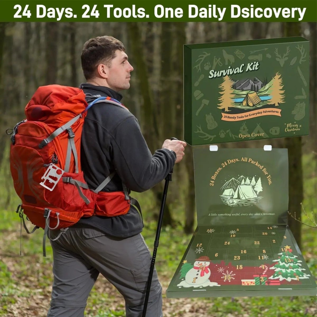 24-Day Survival Tool Advent Calendar – Daily Outdoor Gear