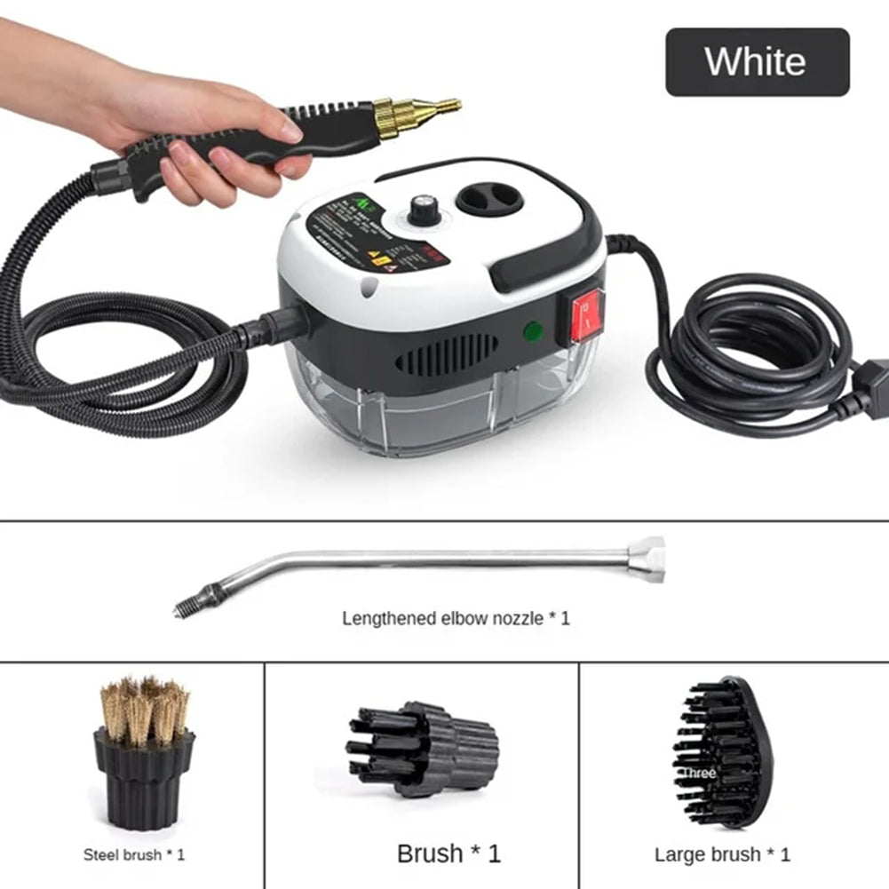 2500W High-Pressure Steam Cleaner with 6 Settings