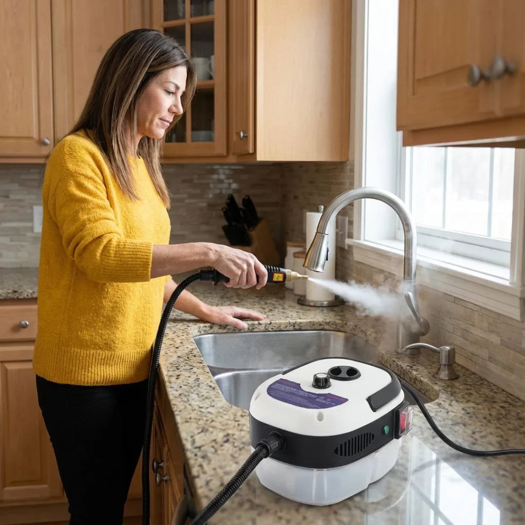 Handheld Steam Cleaner 1500W – High Temperature Professional Cleaning Machine