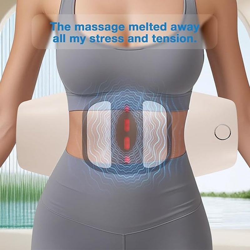 Lumbar Massager with Heat Therapy & Dynamic Traction Relief