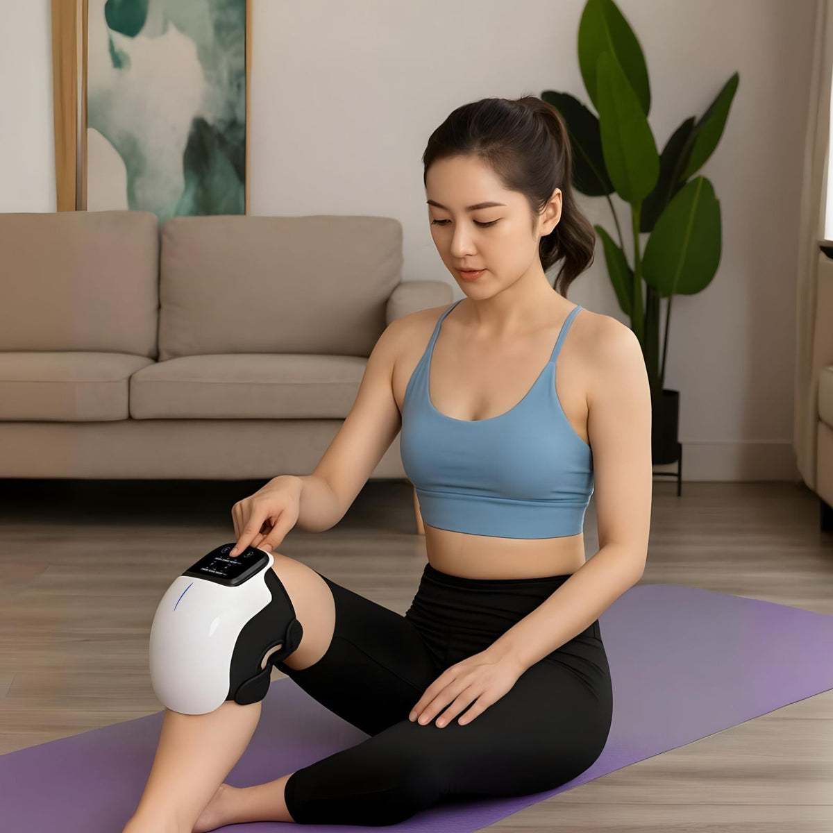 Infrared Knee Massager with Heat & Vibration Therapy