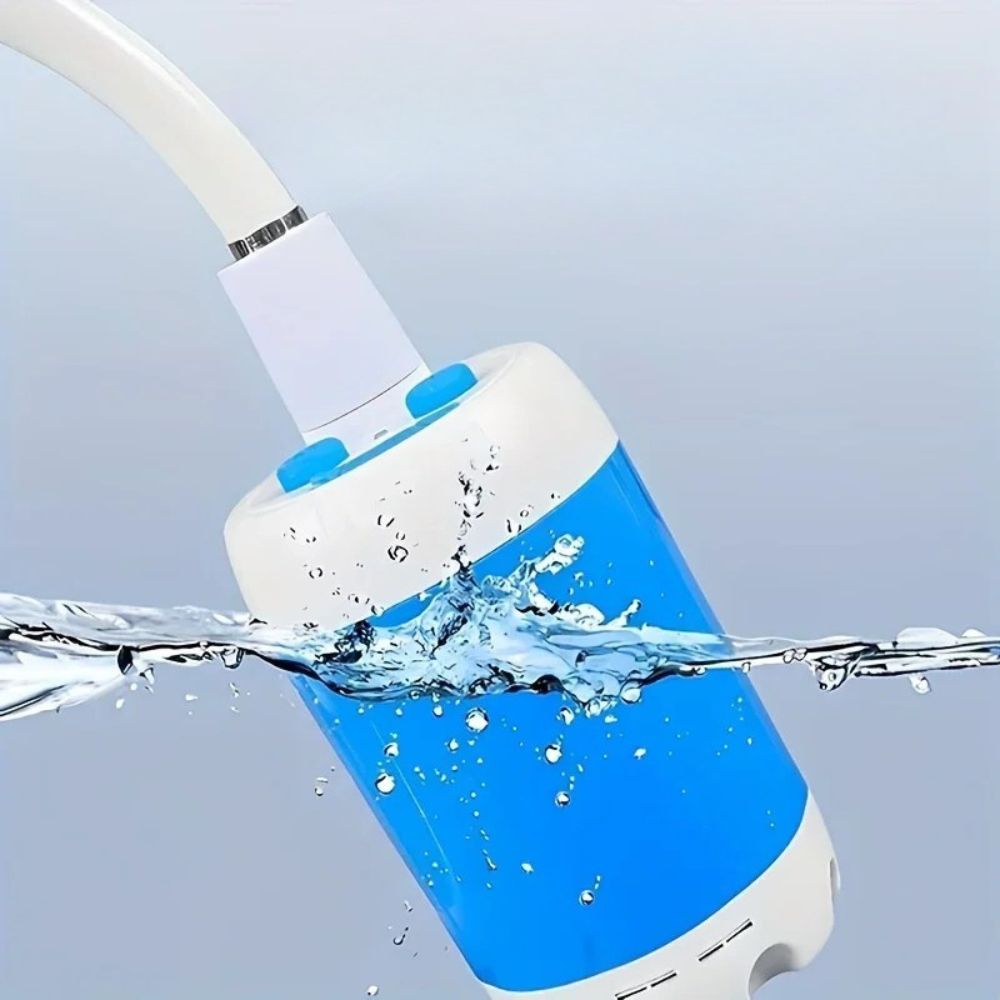Portable USB Rechargeable Water Pump Shower – Camping & Outdoor
