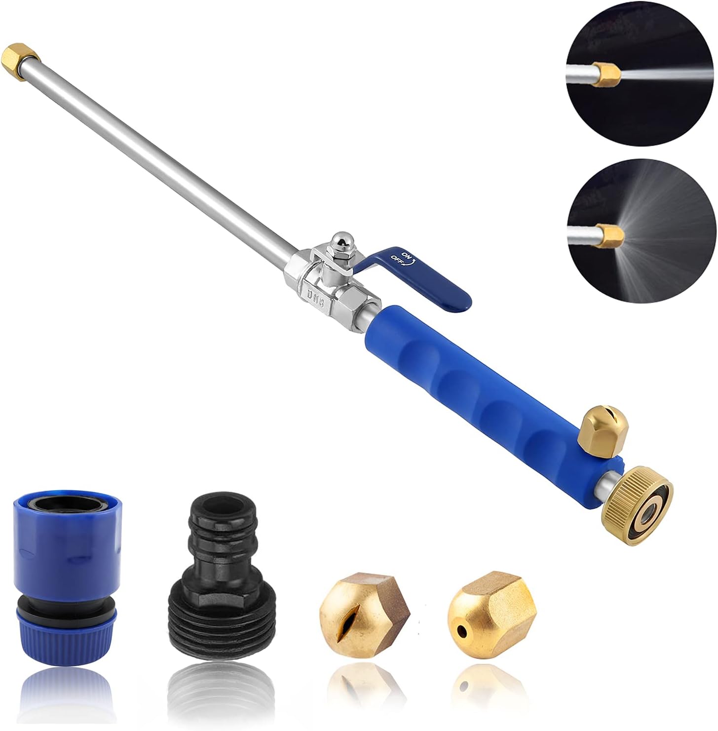 High-Pressure Washer Spray Nozzle for Garden Hose – 2 Nozzles