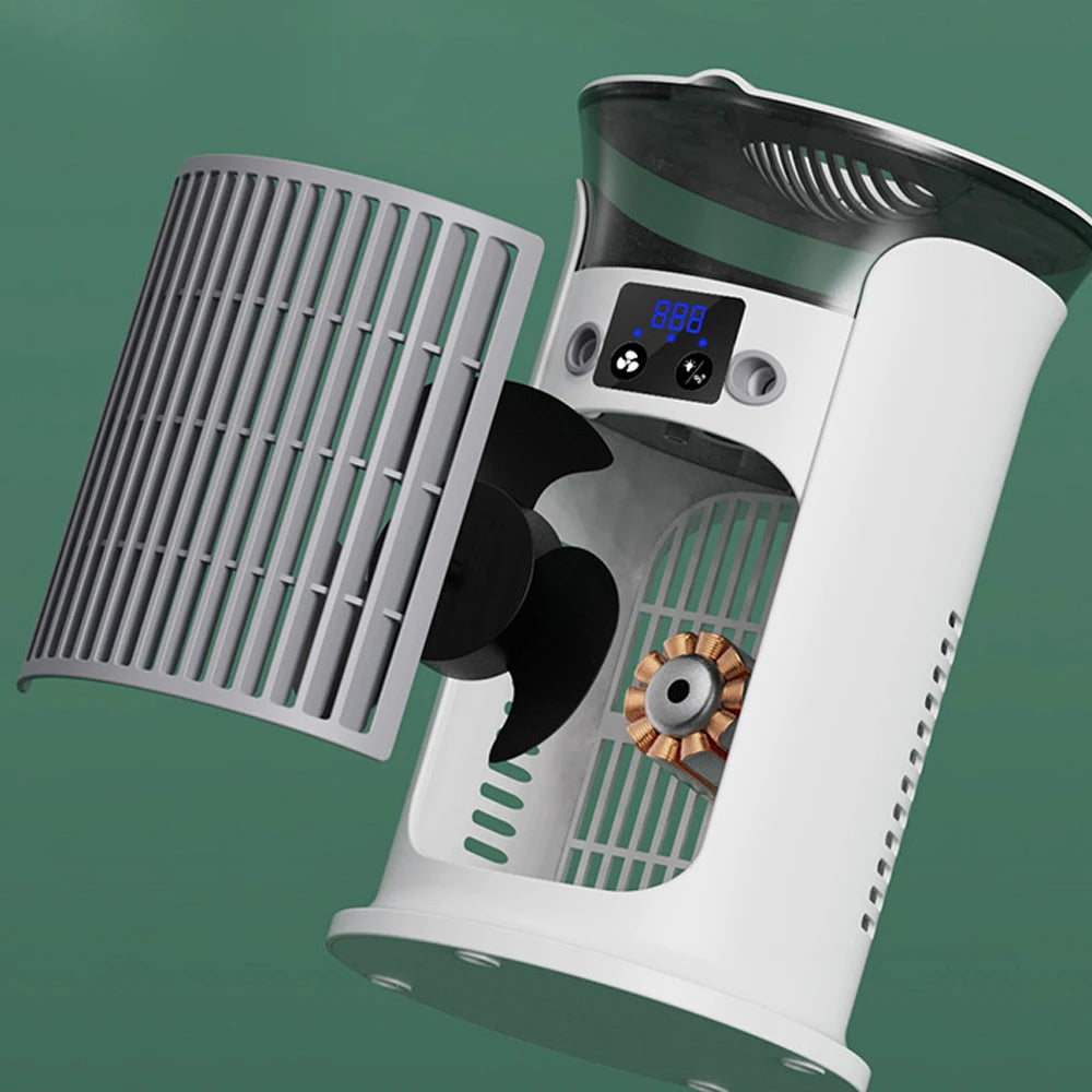 Portable Air Conditioner Fan with Humidifier & LED Light
