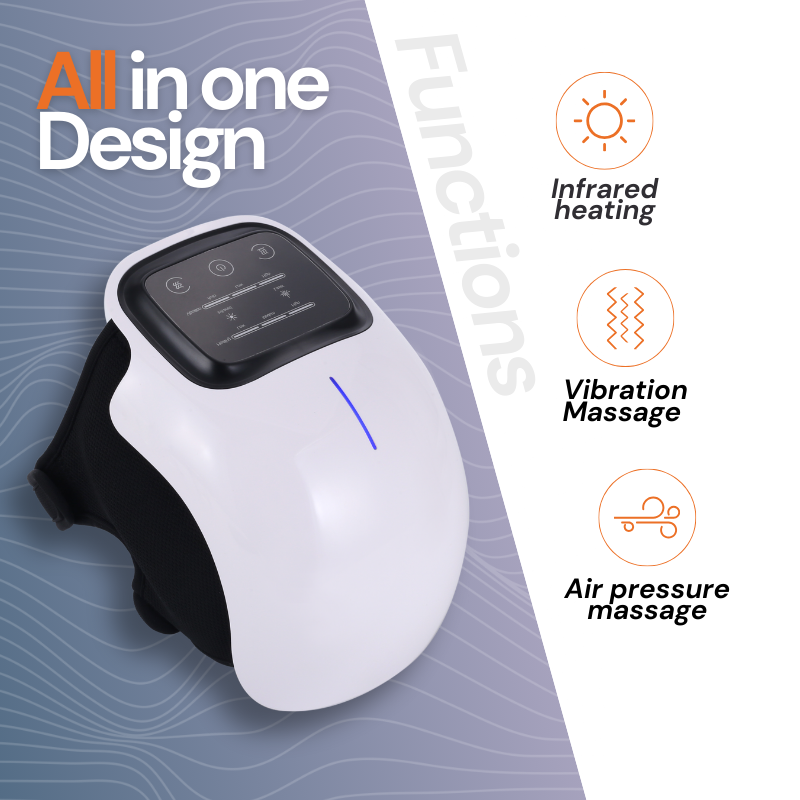 Infrared Knee Massager with Heat & Vibration Therapy