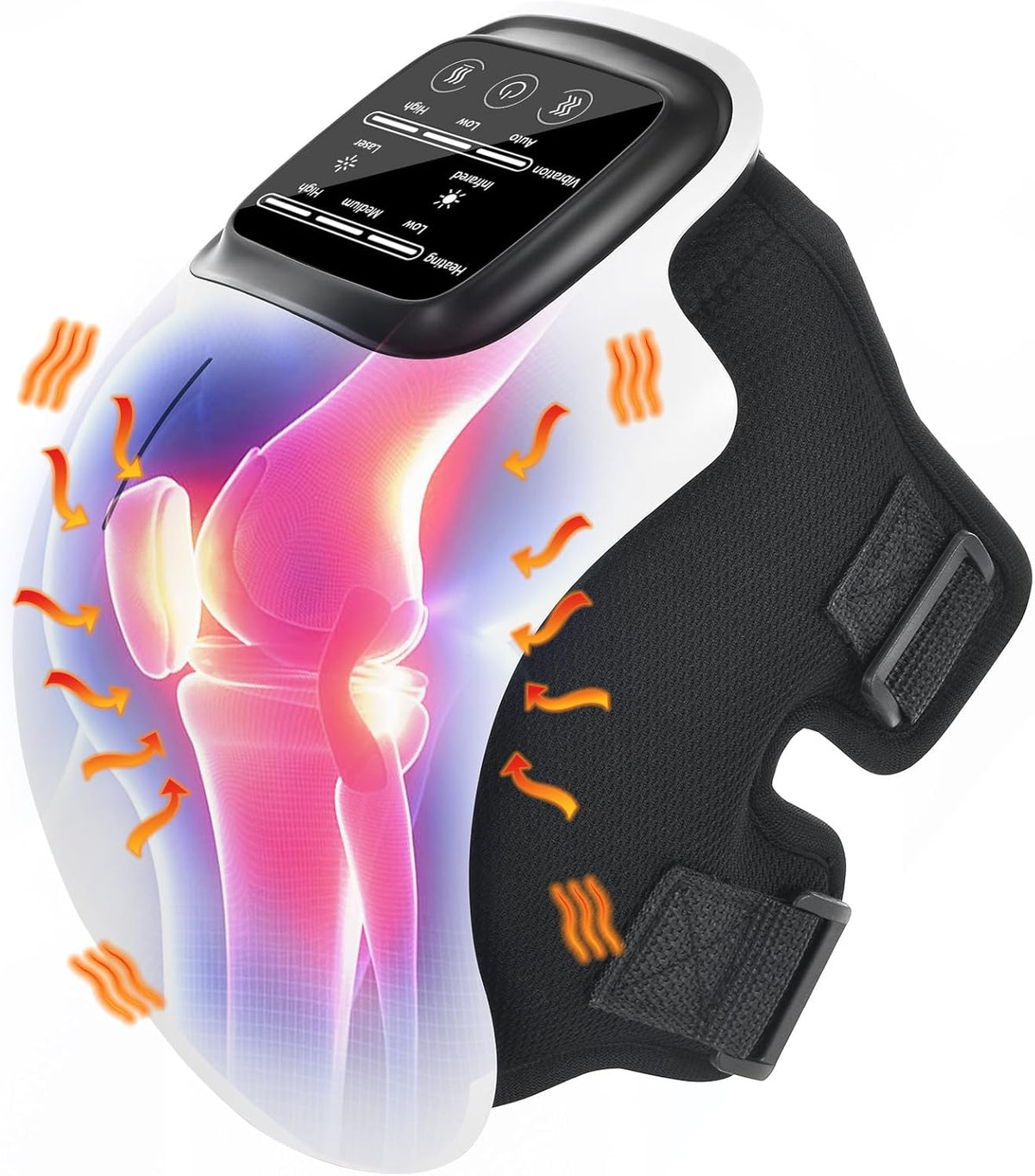 Infrared Knee Massager with Heat & Vibration Therapy
