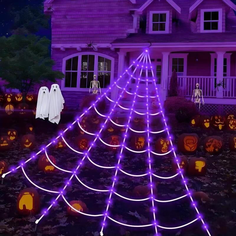 Spider Web Hanging Light | Halloween & Gothic Room Decor