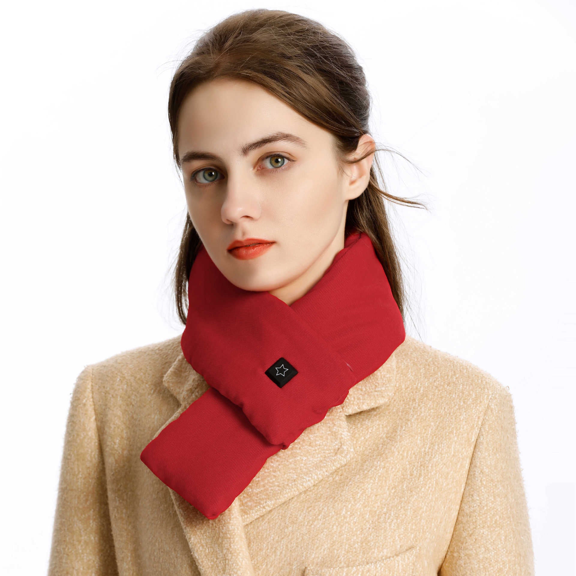 Electric Heating Scarf – USB Rechargeable Neck Warmer