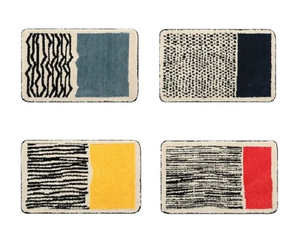 Retro Bath Mat – Anti-Slip Bathroom Rug for Modern Homes