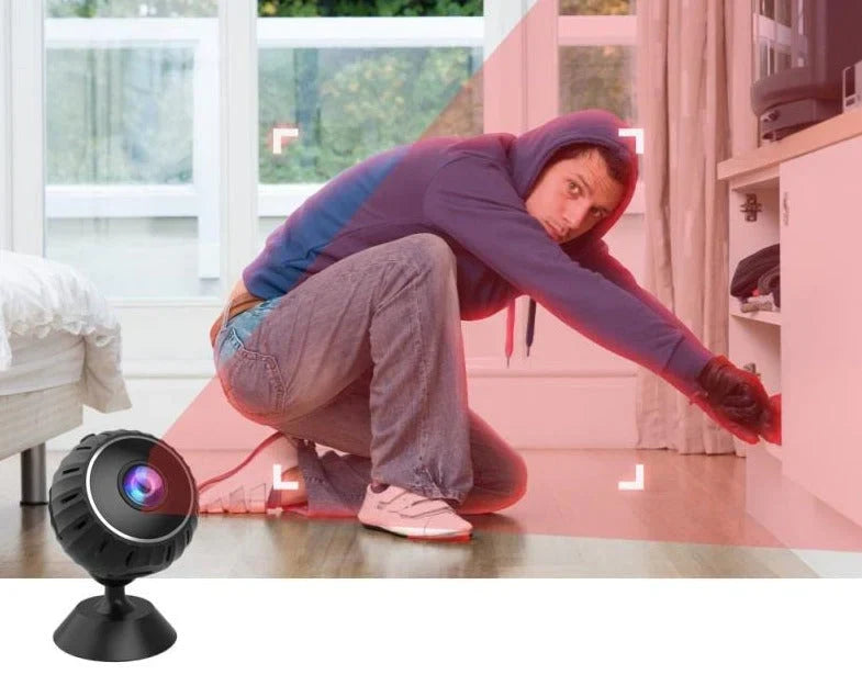 Compact Wireless Security Camera – 1080P Smart Home Surveillance