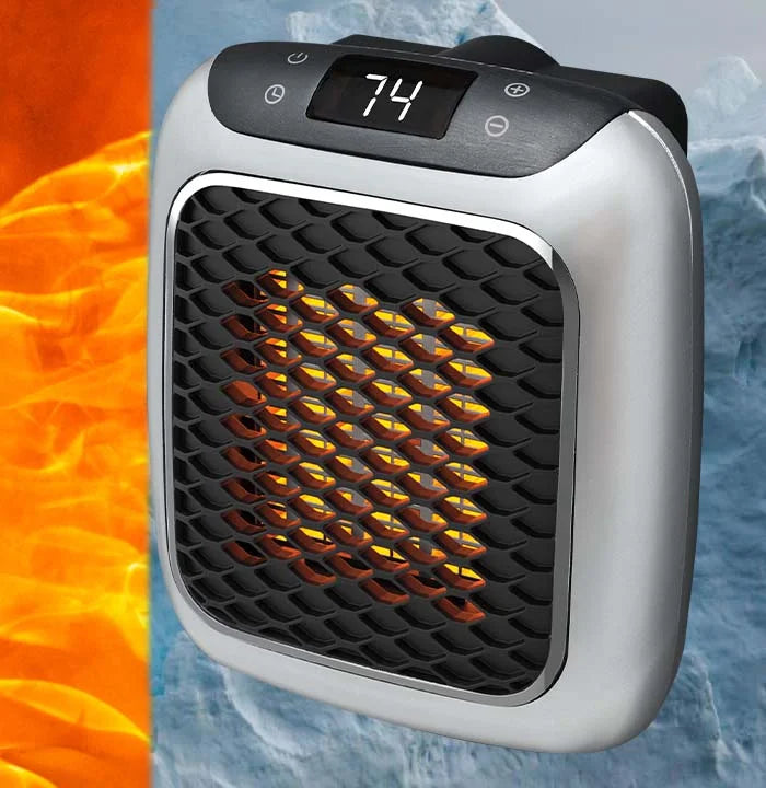 Portable Electric Heater for Small Rooms – 350 Sq Ft Coverage
