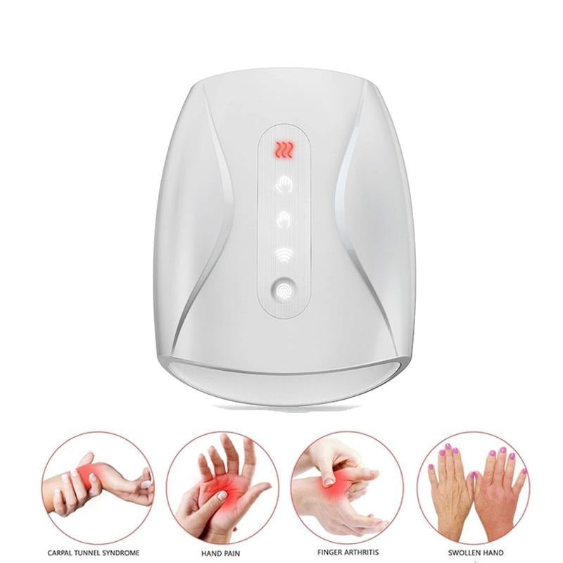 Electric Hand Massager with Heat – Rechargeable Cordless Therapy
