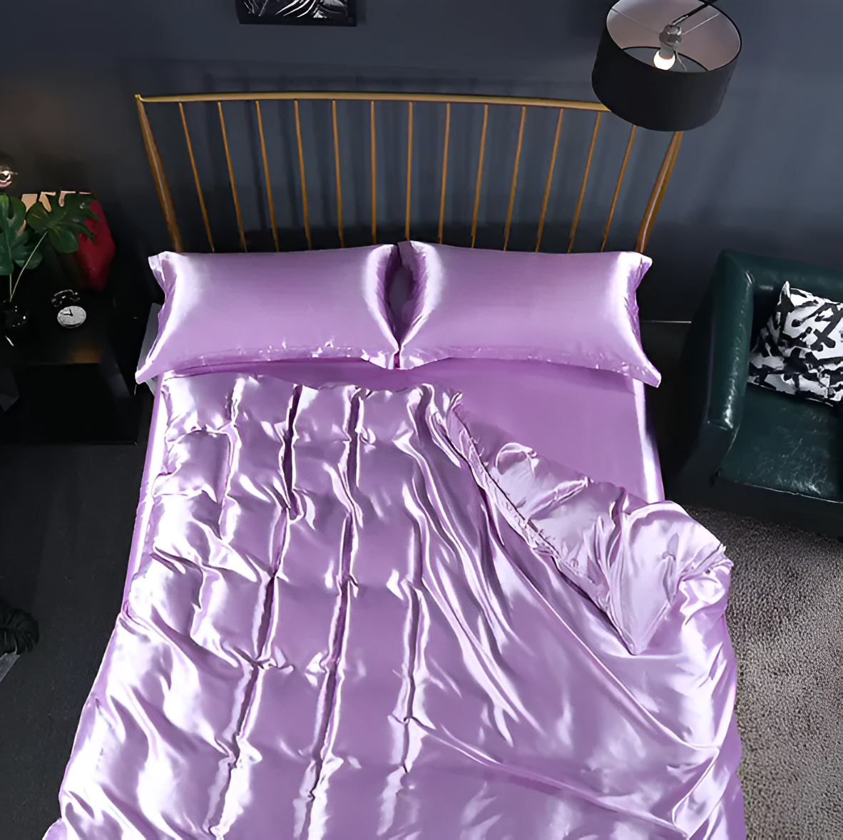 Mulberry Silk Bedding Set – Soft Sheets & Pillowcases