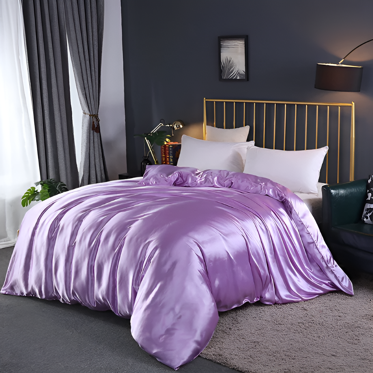 Mulberry Silk Bedding Set – Soft Sheets & Pillowcases