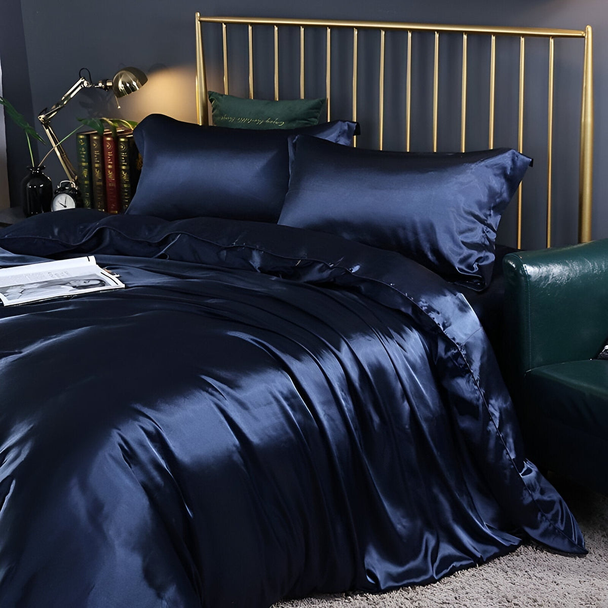 Mulberry Silk Bedding Set – Soft Sheets & Pillowcases