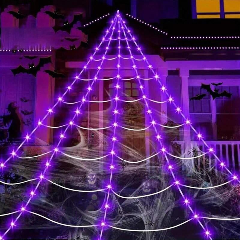 Spider Web Hanging Light | Halloween & Gothic Room Decor