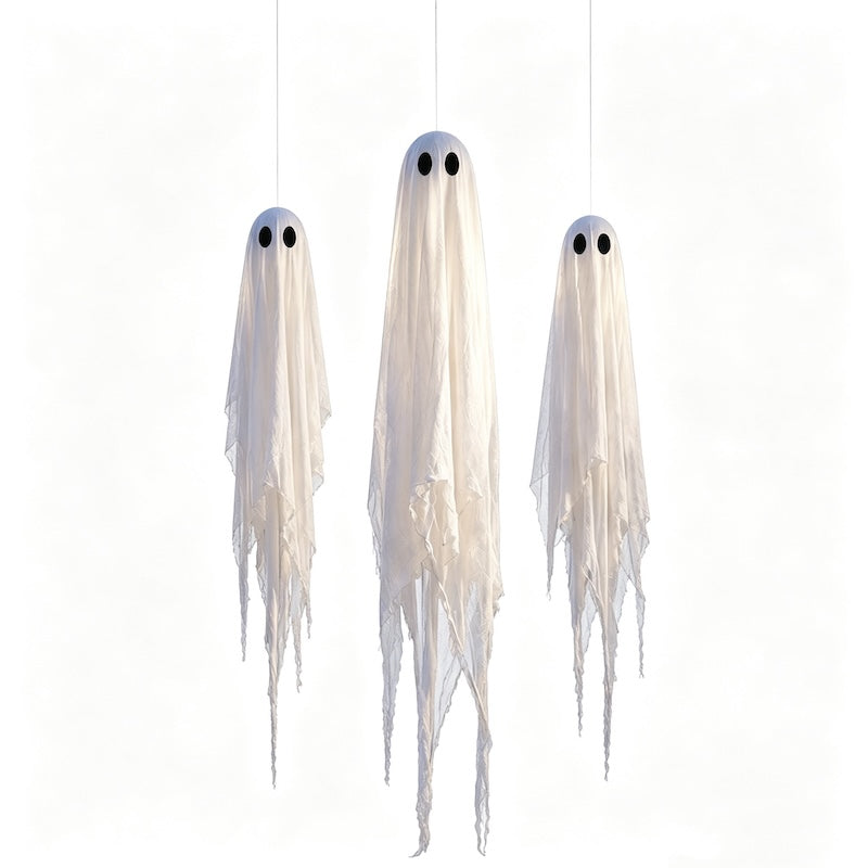 Hanging Ghost Halloween Decorations – Pre-Assembled Outdoor