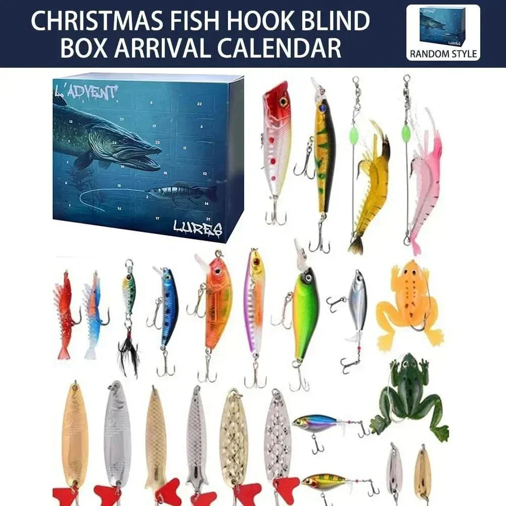 Fishing Advent Calendar with 24 Unique Lures – Daily Tackle Discovery