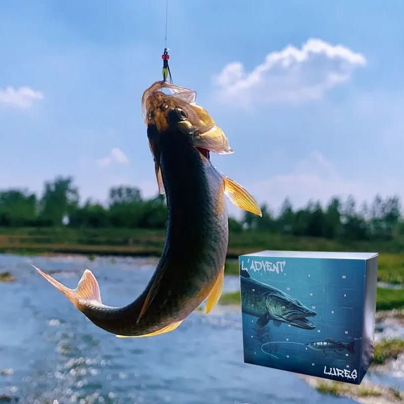Fishing Advent Calendar with 24 Unique Lures – Daily Tackle Discovery