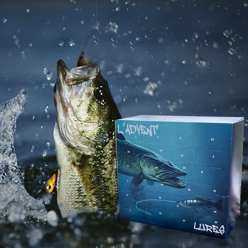Fishing Advent Calendar with 24 Unique Lures – Daily Tackle Discovery