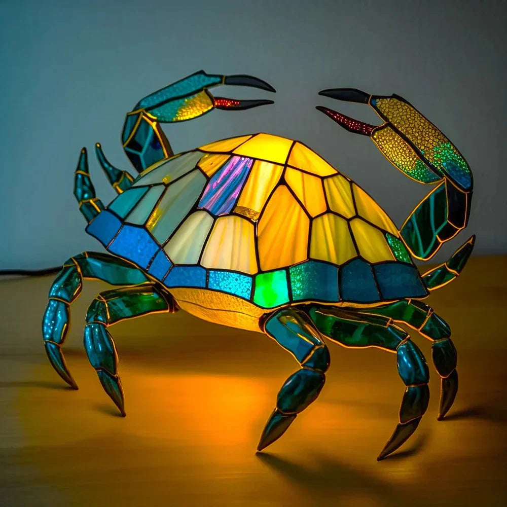 Stained Glass Animal Table Lamp with 20+ Unique Designs