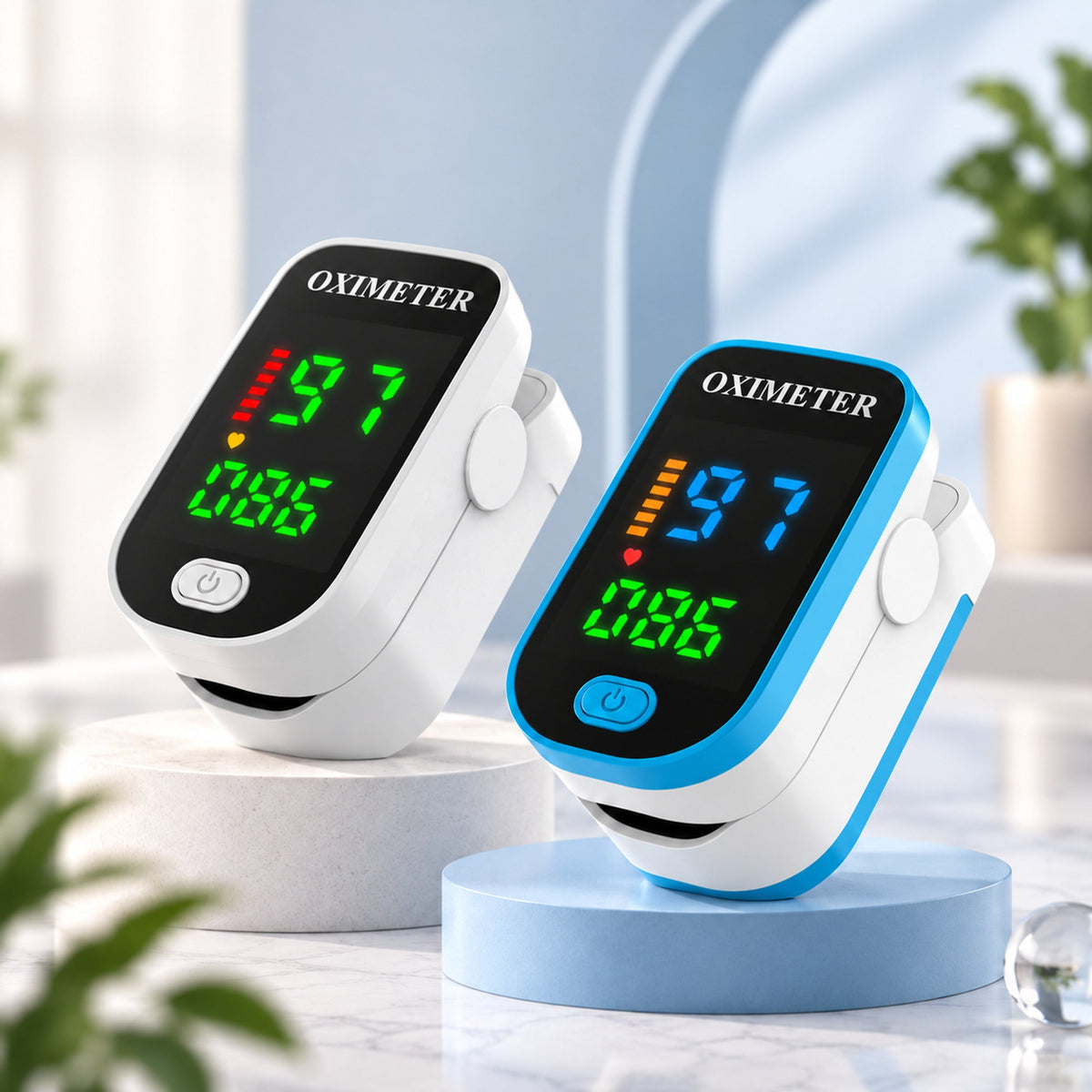 Portable Blood Glucose Monitor with LED Display – Painless