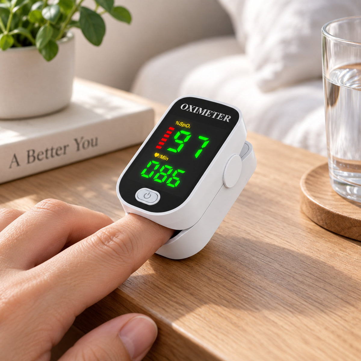 Portable Blood Glucose Monitor with LED Display – Painless