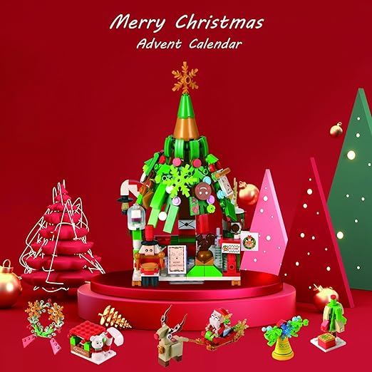 Kids' Building Block Advent Calendar – 24 Daily Mini Sets