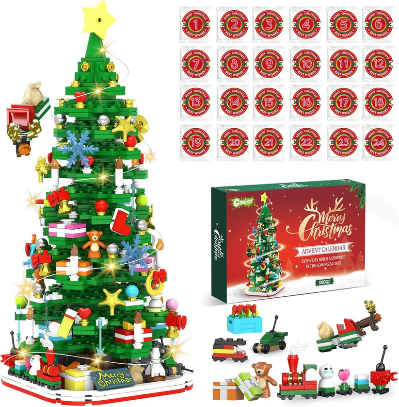 Kids' Building Block Advent Calendar – 24 Daily Mini Sets