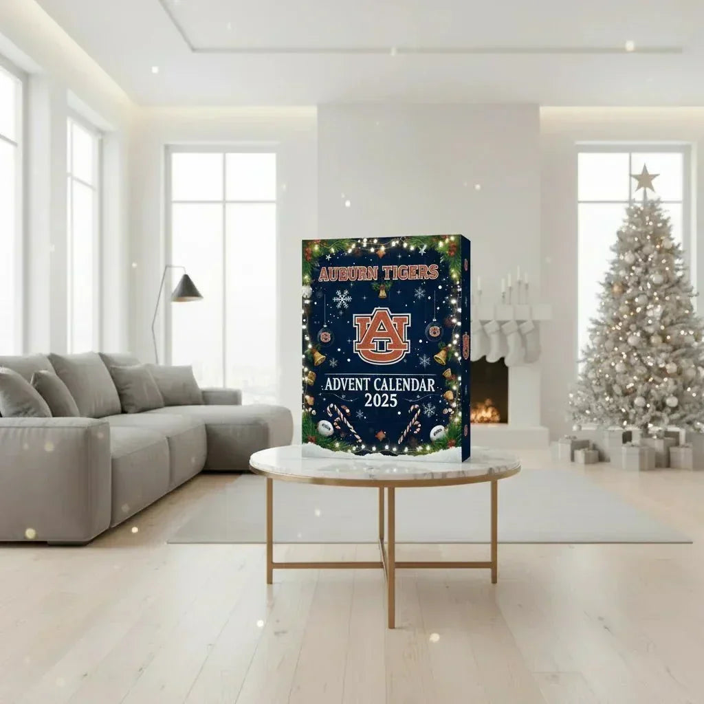25-Day Advent Calendar with Sequential Numbered Doors