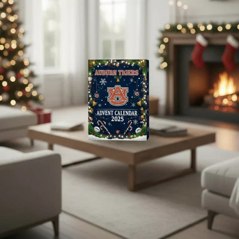 25-Day Advent Calendar with Sequential Numbered Doors