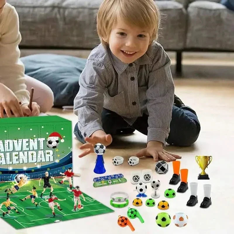 Kids' Football Advent Calendar – DIY 24-Day Building Set
