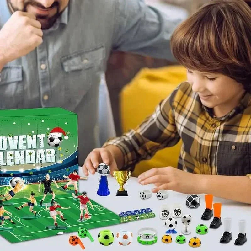 Kids' Football Advent Calendar – DIY 24-Day Building Set