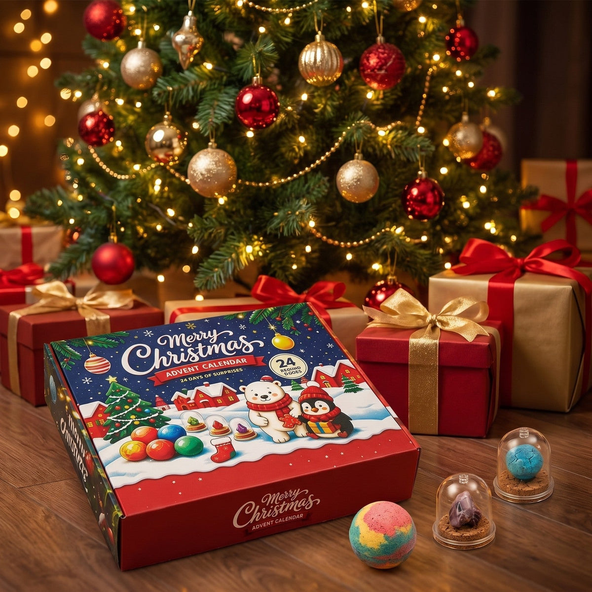 Kids' Gemstone Dig Advent Calendar – 24 Days Treasure Hunt