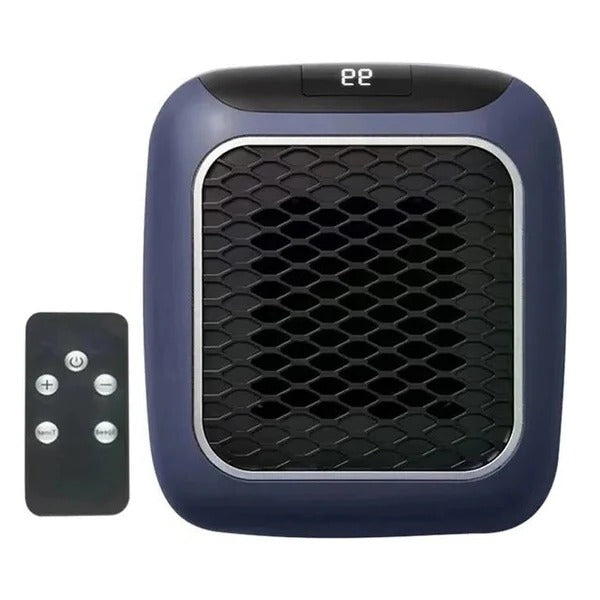 800W Portable Electric Heater with Ceramic Heating & Timer