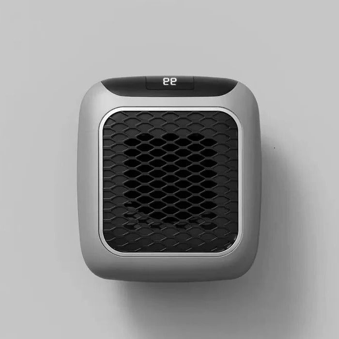 800W Portable Electric Heater with Ceramic Heating & Timer