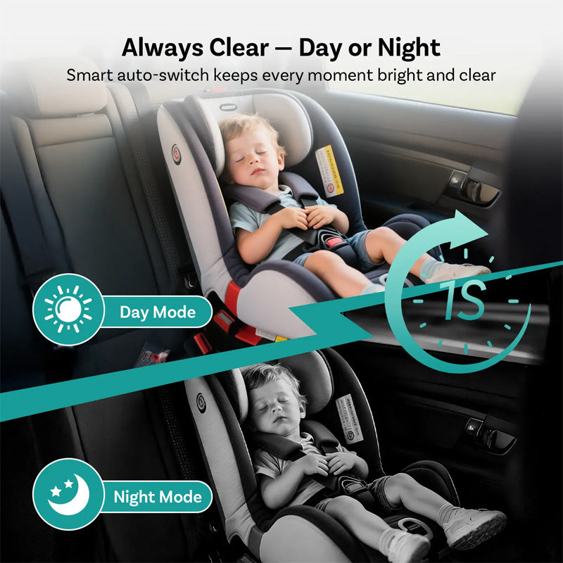 Wireless CarPlay Rear Seat Baby Camera – 1080p Night Vision
