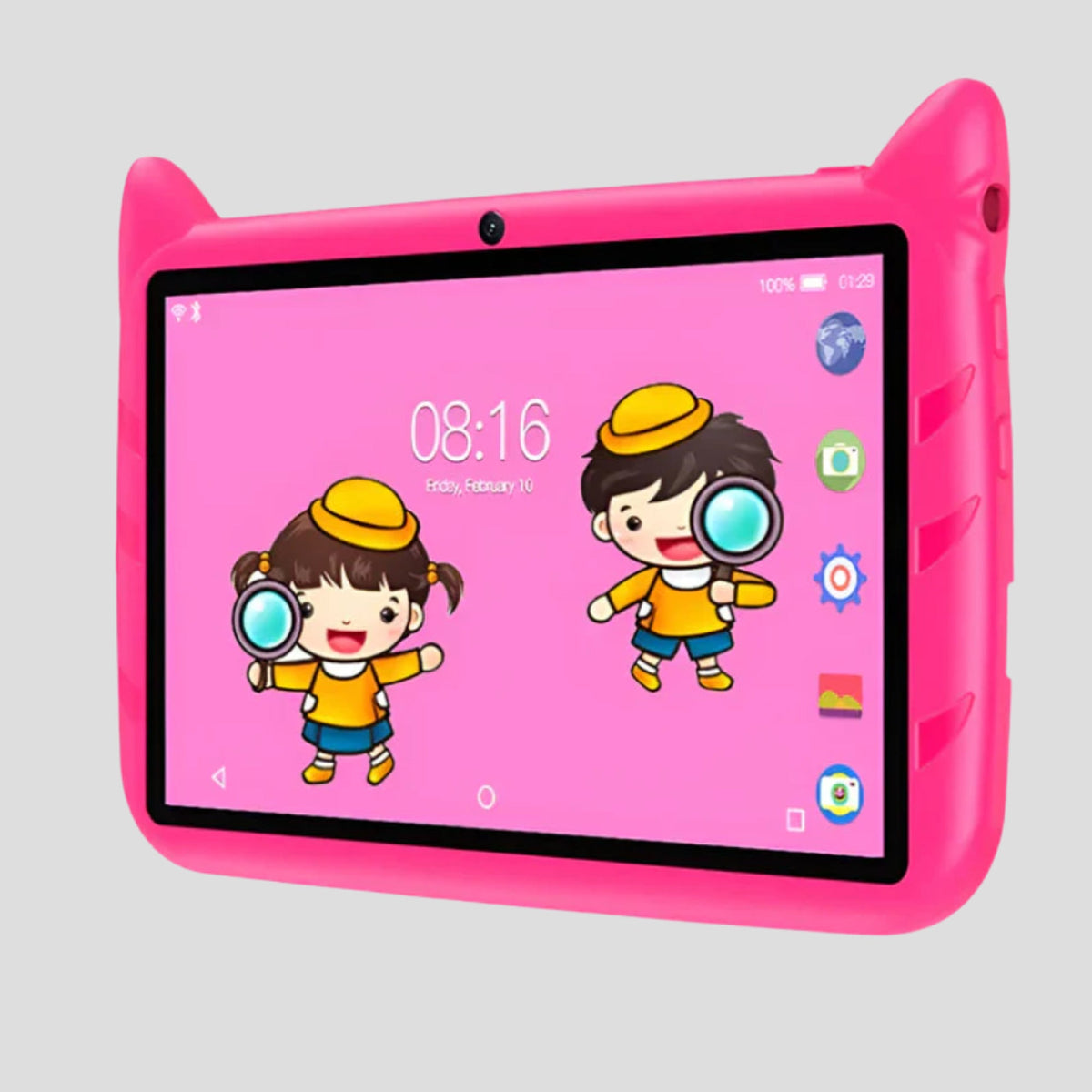 Kids Tablet 64GB Storage 5G WiFi – Durable Learning Device