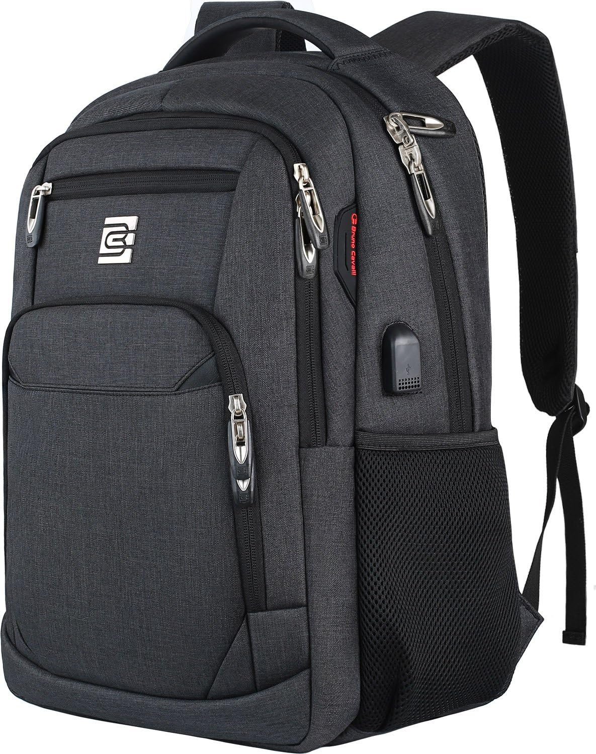 Anti-Theft Laptop Backpack with USB Charging Port