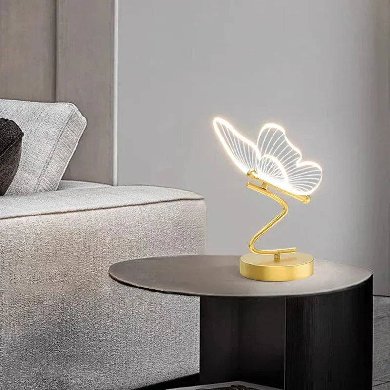 Modern Butterfly LED Table Lamp – Energy-Efficient Desk & Ambient Lighting