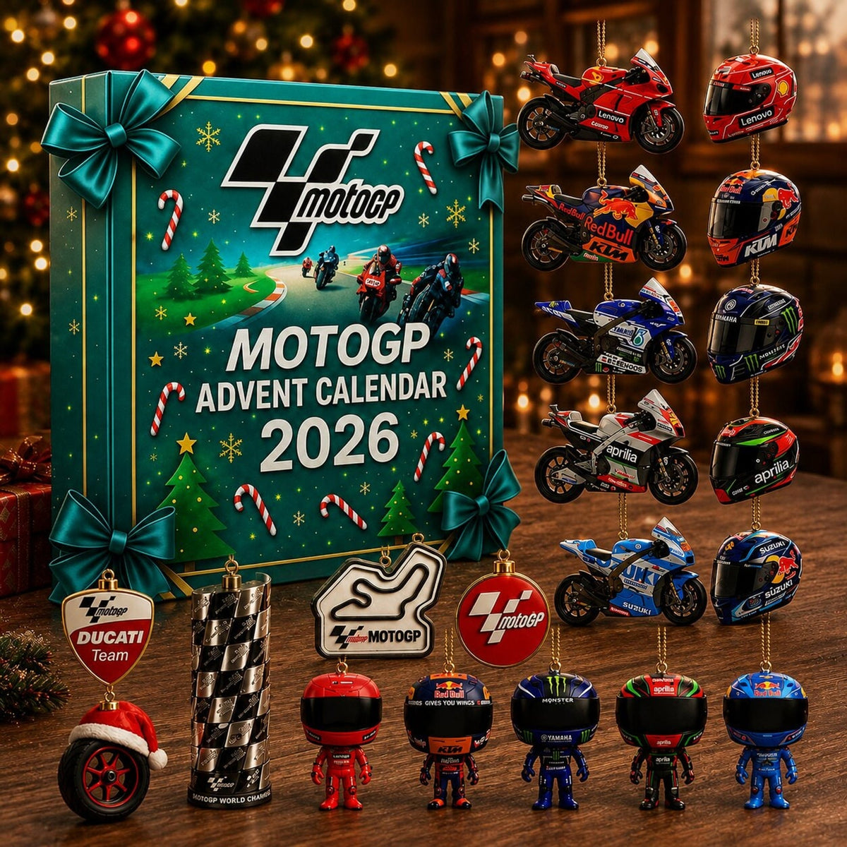 24-Day Motorcycle Advent Calendar – Racing Collectibles Countdown