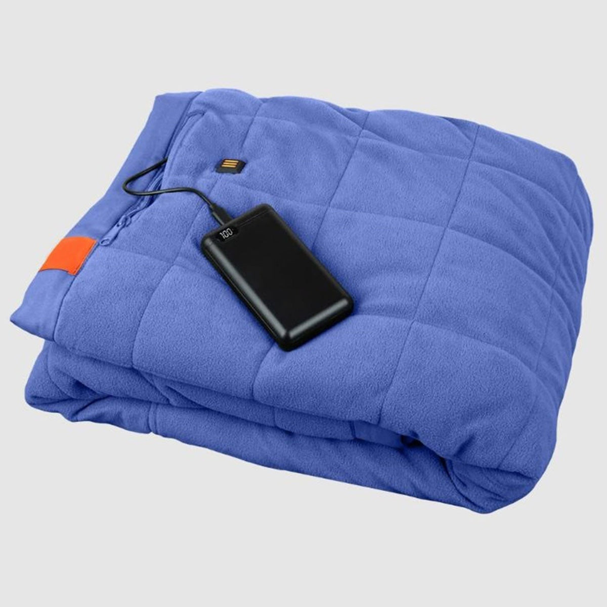 Portable Heated Blanket with Battery Power Bank – 10 Hour Runtime