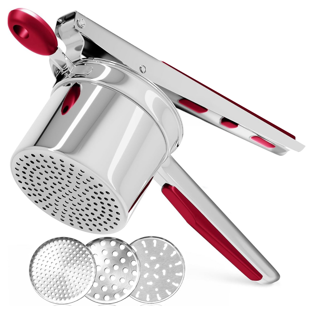 Stainless Steel Potato Masher for Smooth Creamy Mashed Potatoes