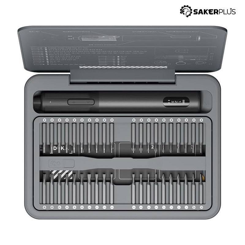 Rechargeable Mini Electric Screwdriver with 95-Piece Precision Repair Kit