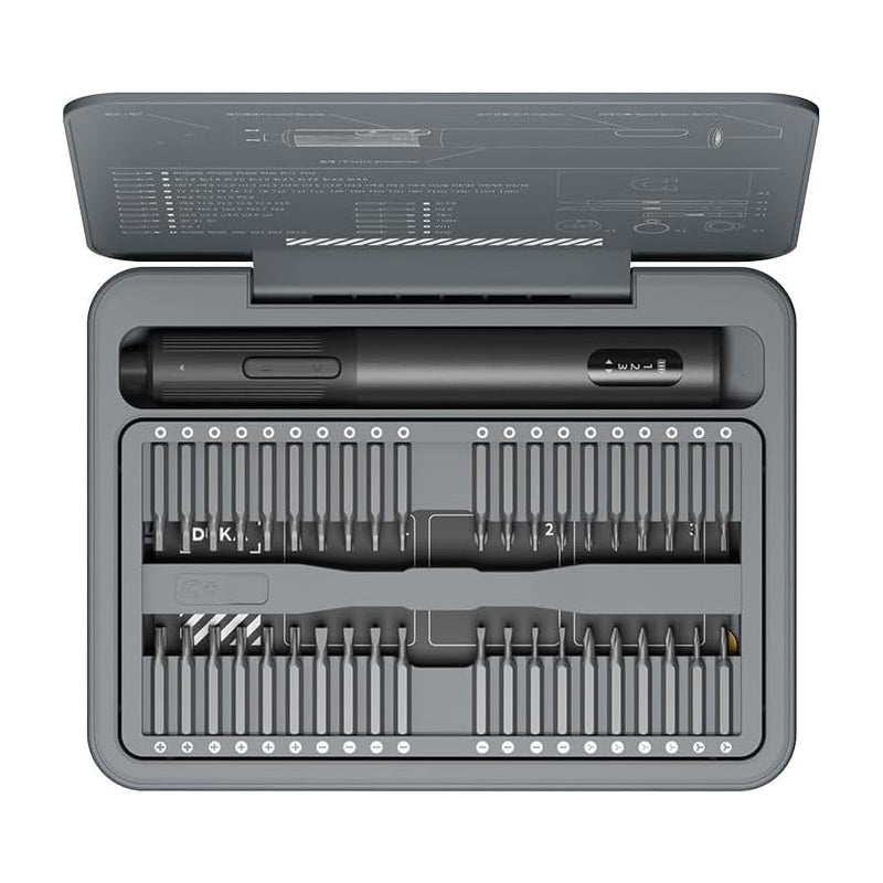 Rechargeable Mini Electric Screwdriver with 95-Piece Precision Repair Kit