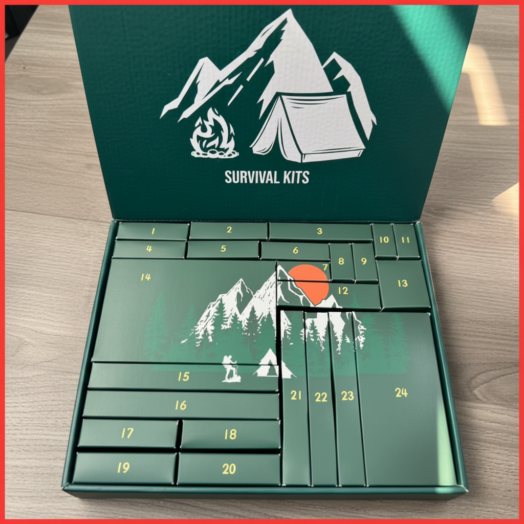 24-Day Outdoor Tool Advent Calendar – Daily Adventure Gear Countdown