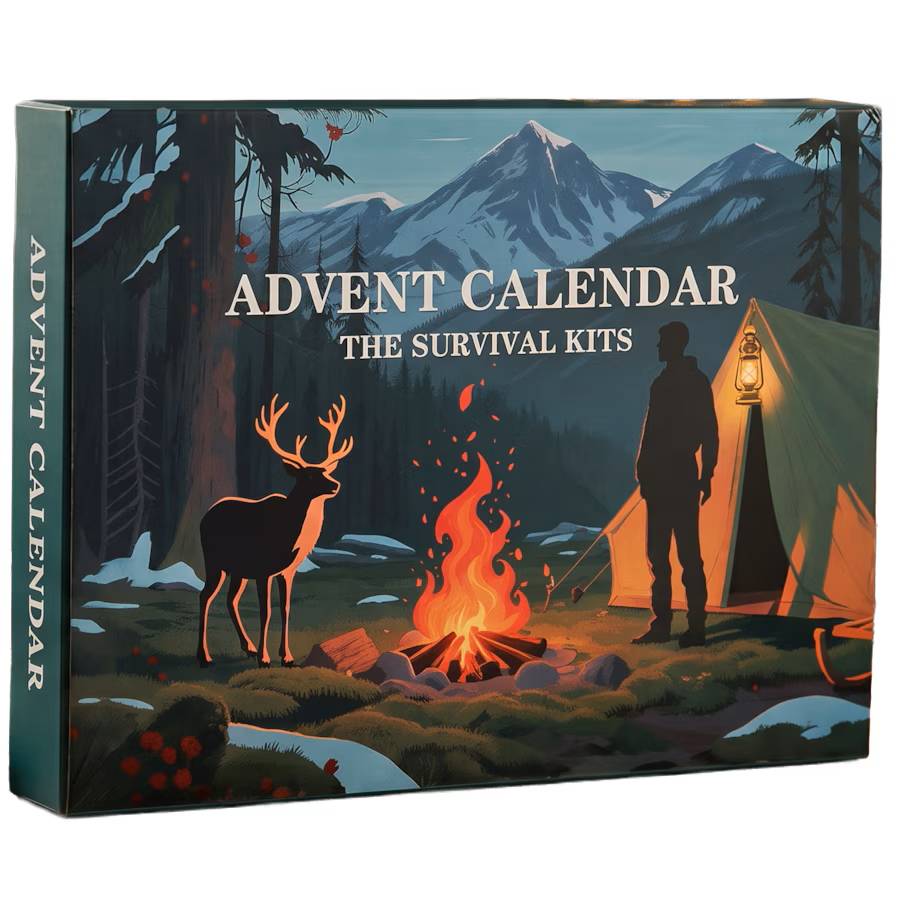 24-Day Outdoor Tool Advent Calendar – Daily Adventure Gear Countdown
