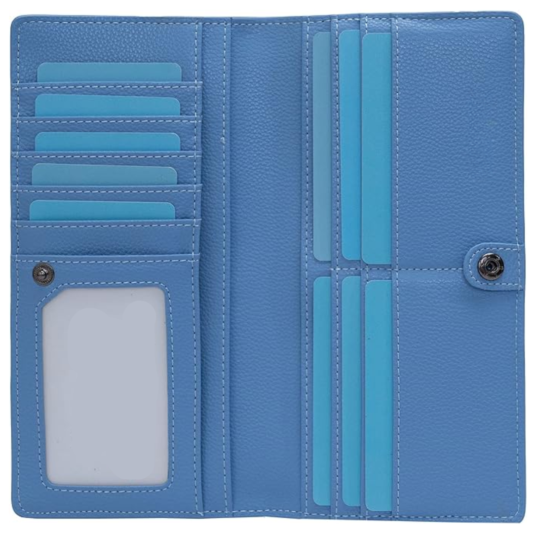 RFID Blocking Leather Card Wallet for Men & Women – Renée